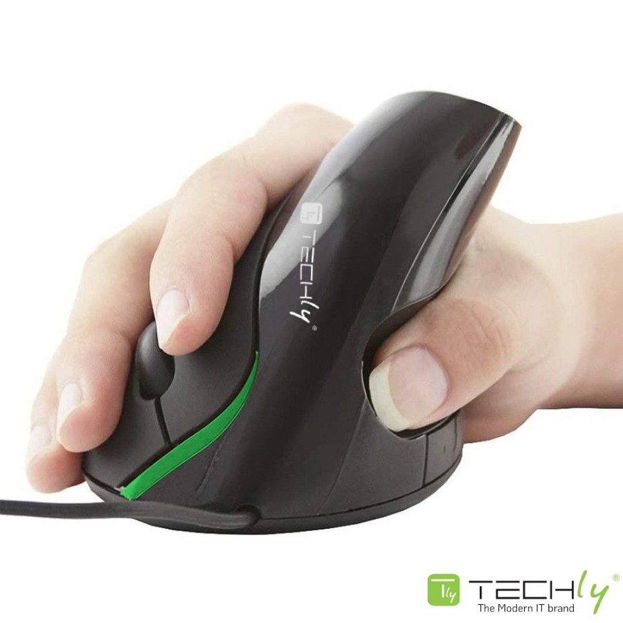 Techly myszka ergonomiczna