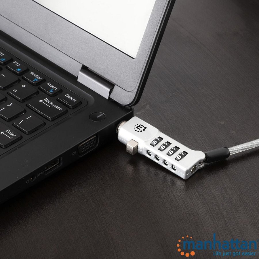 Linka zabezpieczajaca Manhattan z zamkiem szyfrowym